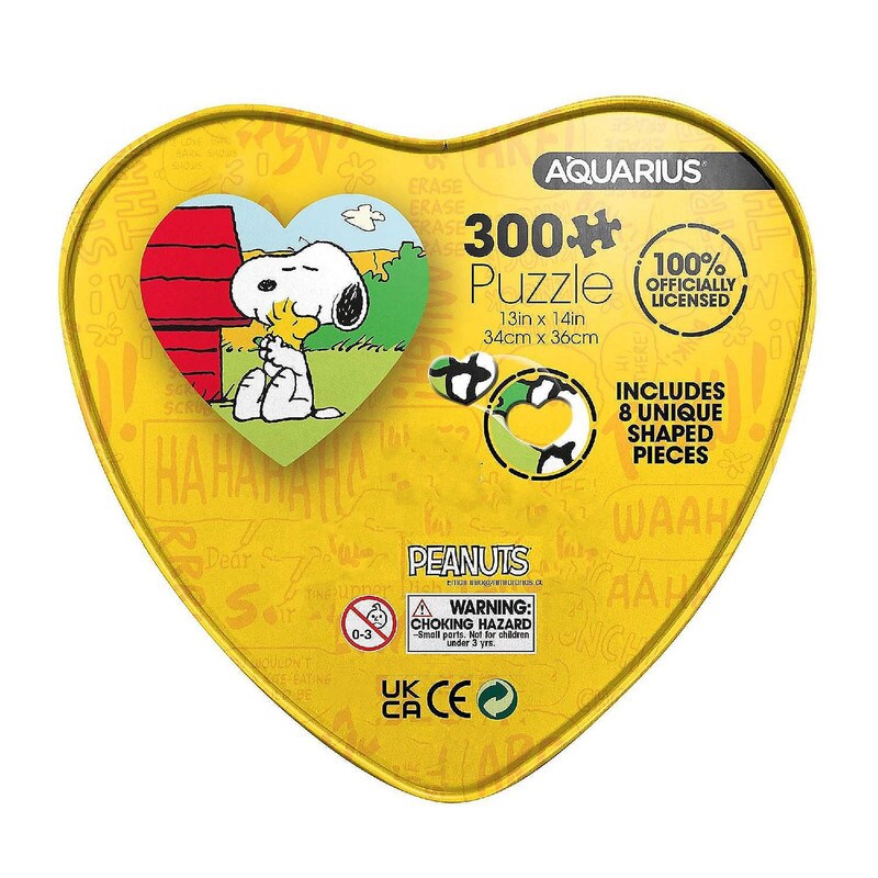 Peanuts Snoopy and Woodstock 300 Piece Jigsaw Puzzle Tin