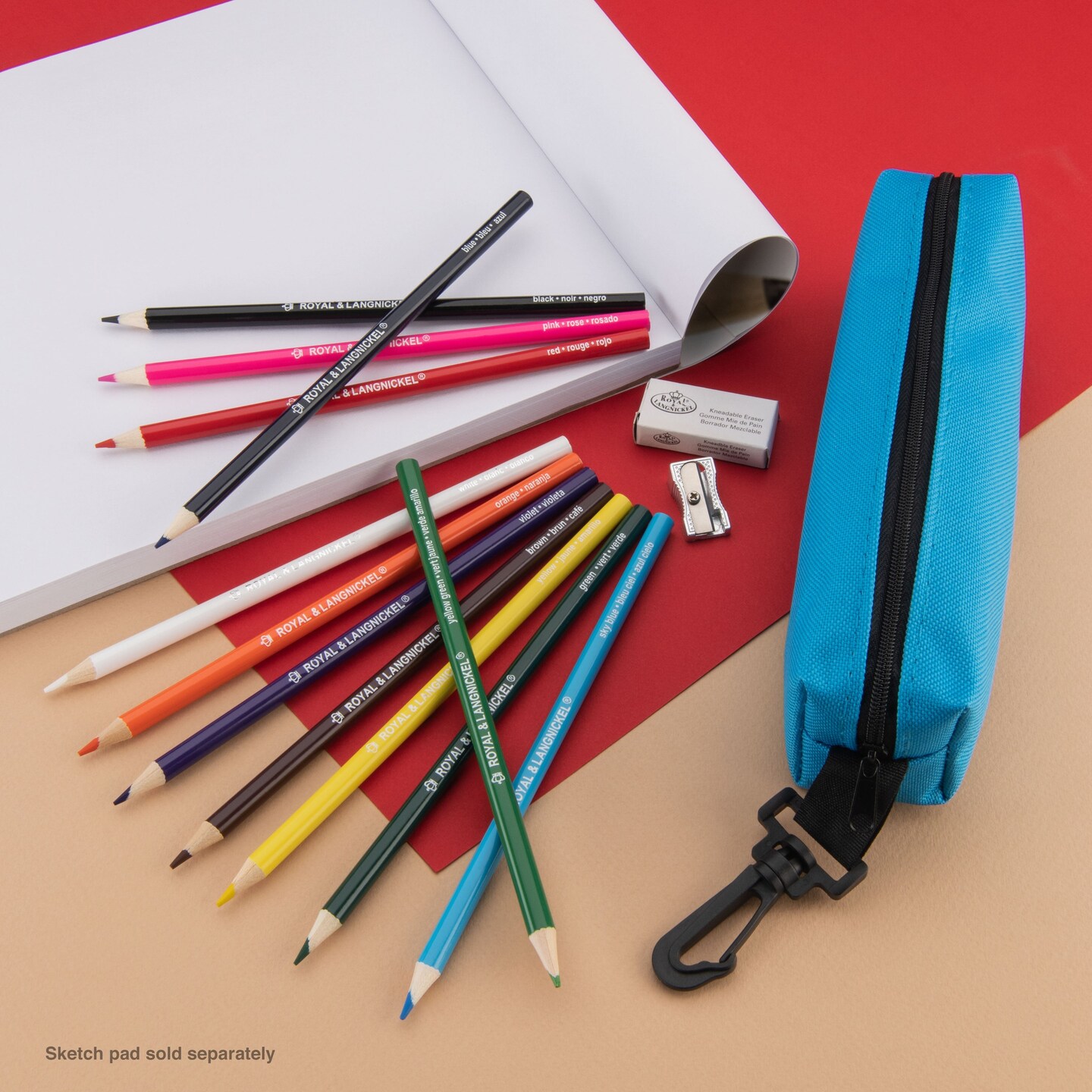 RTN-140 | Drawing Pencils with Case - 12pc