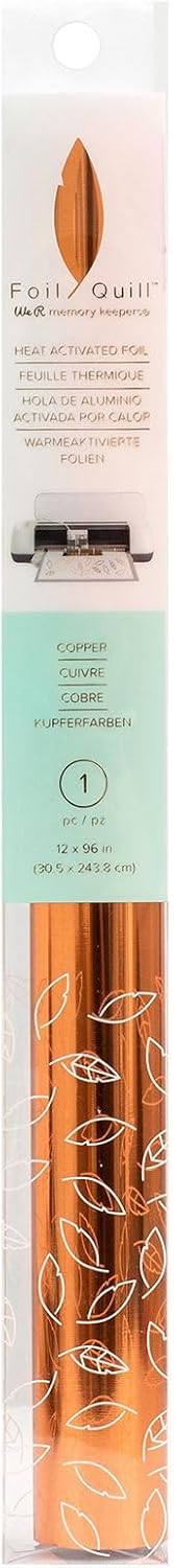 American Crafts We R Makers FOIL QUILL 660627 COPPER 12.25"X96" Roll