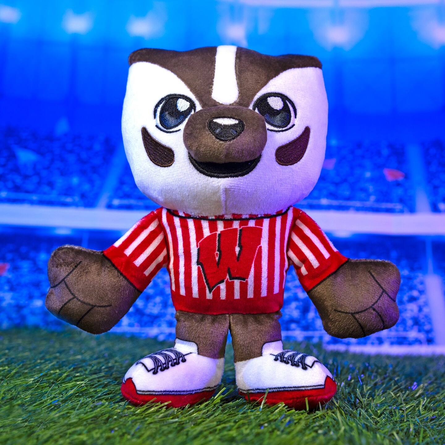 Bleacher Creatures Wisconsin Badgers Bucky Badger 8&#x22; Mascot Kuricha Plush