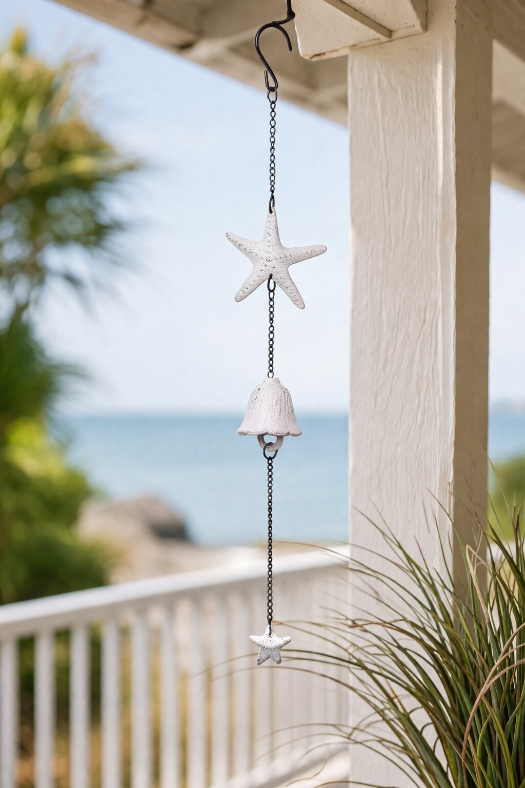 Plum & Post Sea Star Iron Wind Chime - Thumbnail 3