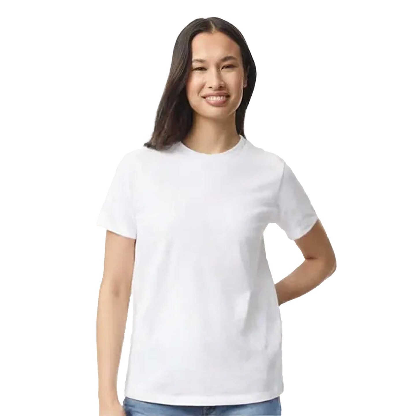 Gildan Heavy Cotton Crewneck Short Sleeve T-Shirt 100% Cotton for Promotional Custom Printing & Team events