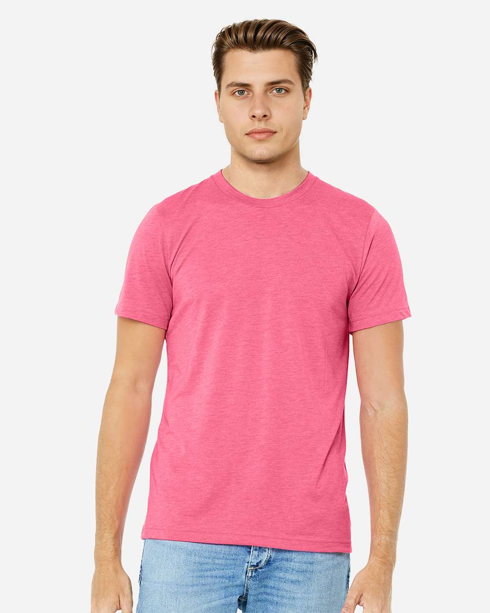 BELLA + CANVAS Triblend Tee Soft Lightweight Unisex Retail Fit Everyday Crewneck Shirt