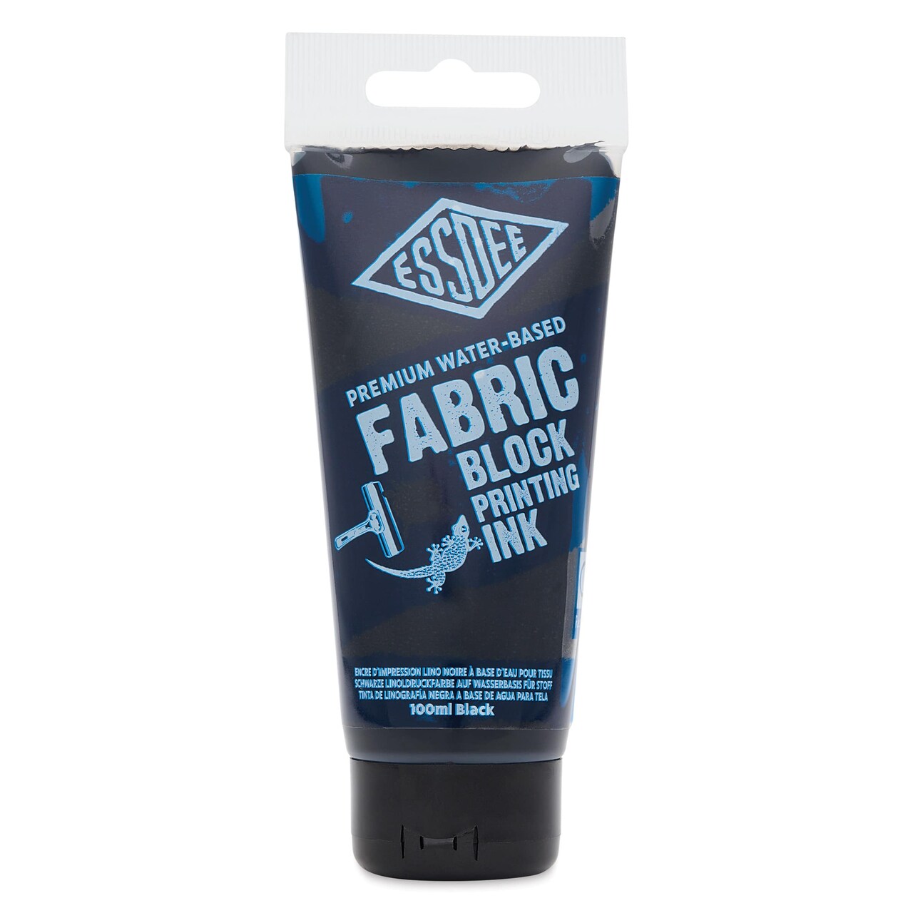 Block Paining Ink Essdee Fabric Block Printing Ink - Black, 100 ml Tube, Count: 1, Model ...