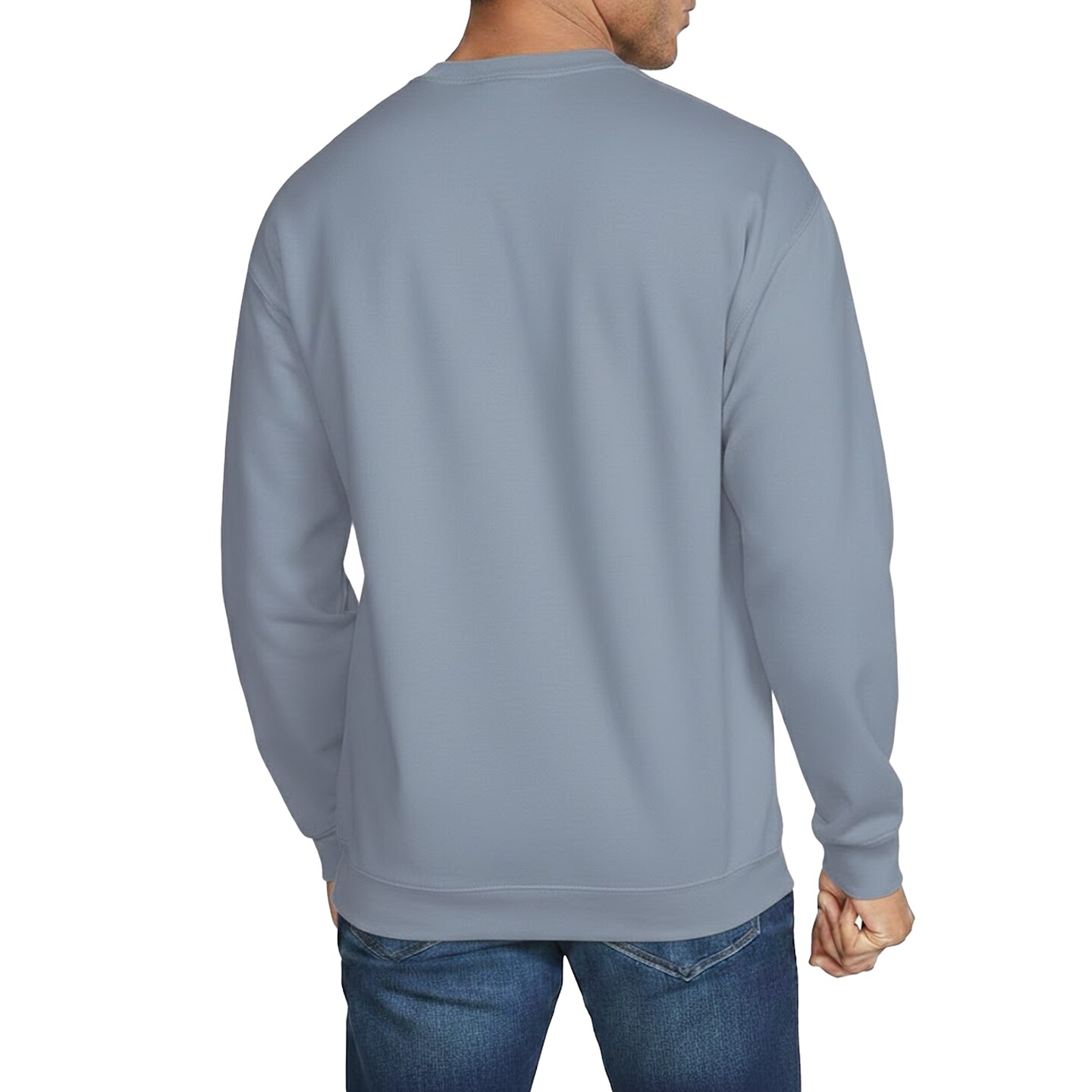 Gildan Softstyle Crewneck Sweatshirt, 80/20 Cotton Blend, Print-Ready Fleece