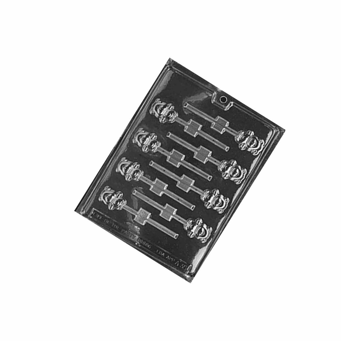 Small Teddy Lolly Chocolate Mold for Adorable Baby Favors