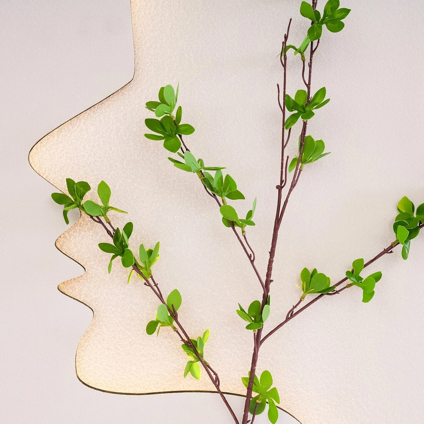 Sandstone Wall Art with LED Light – Modern Home & Office Decor