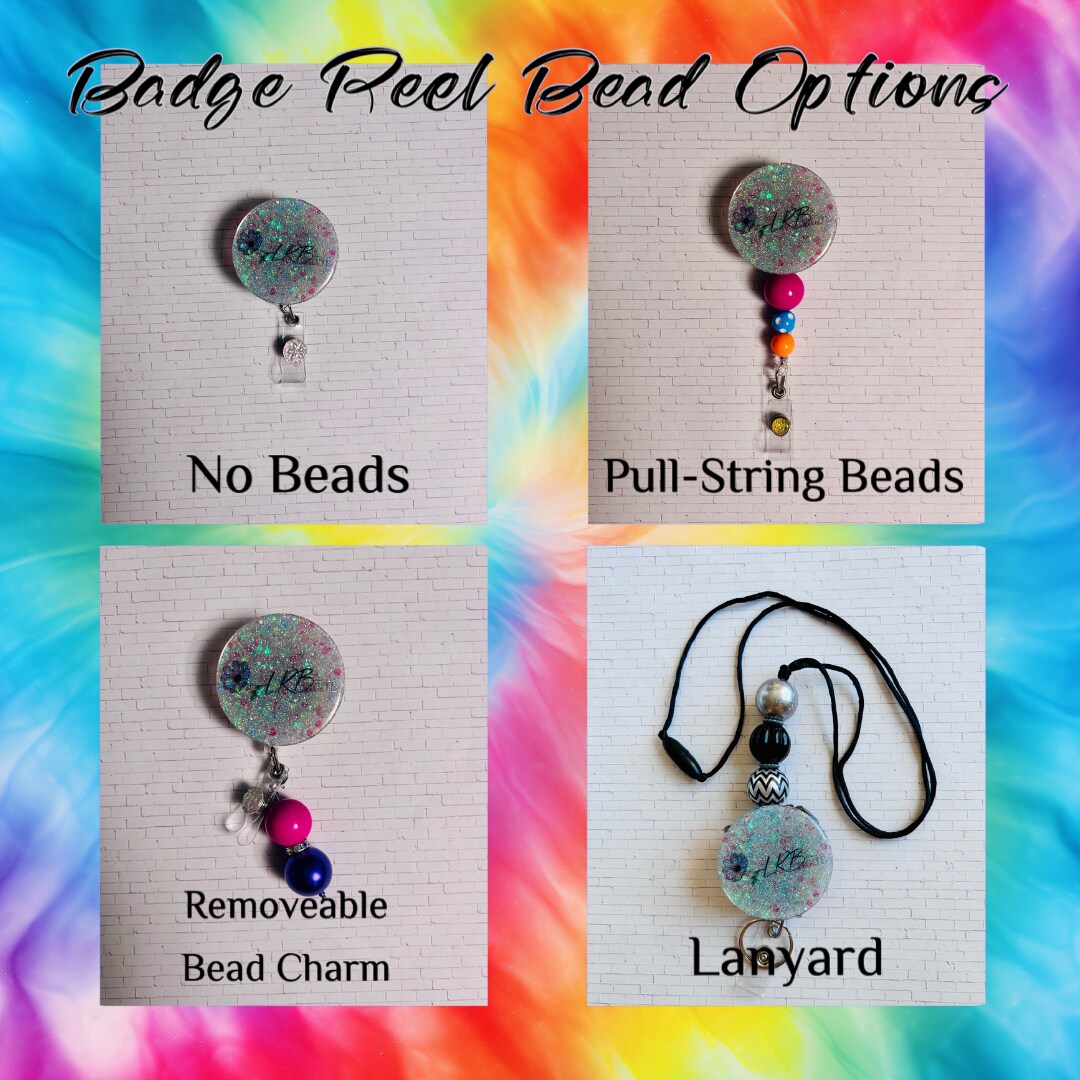 Seed Beaded Key Chains Hibiscus