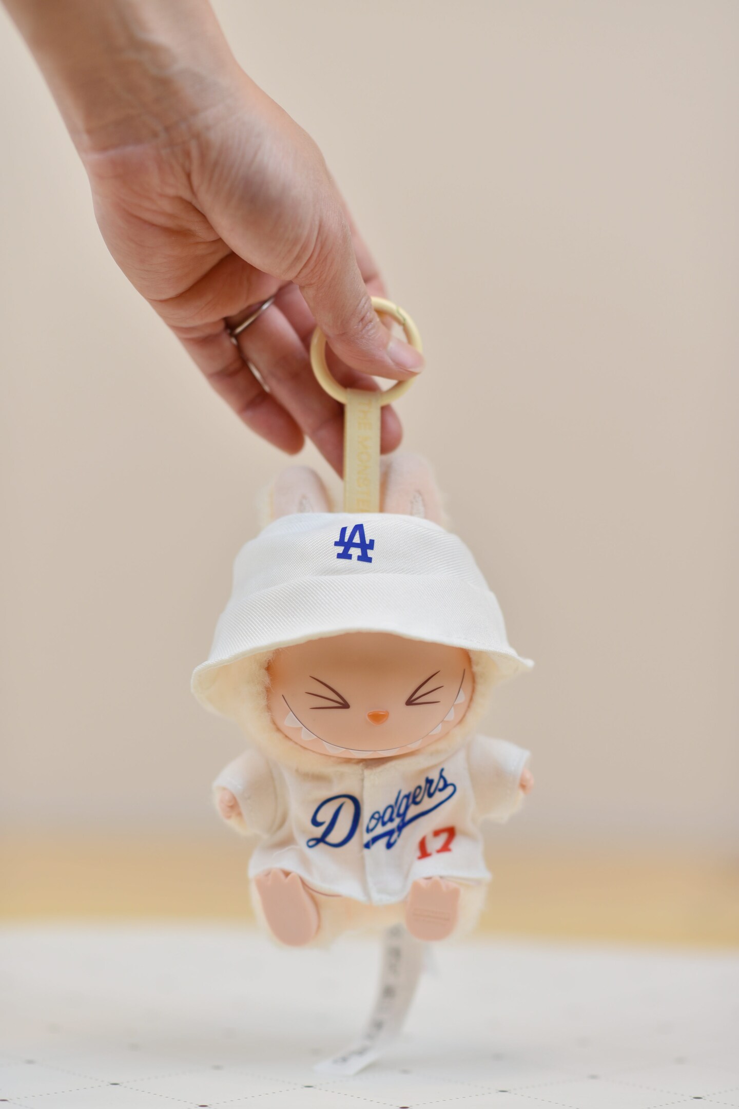Labubu Clothes L.A. Dodgers Ohtani 17 Jersey with Hat | Labubu