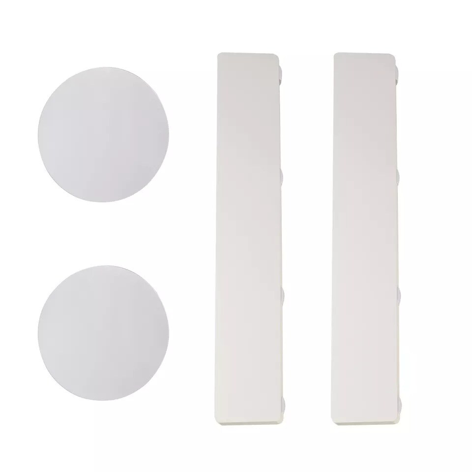 Centerpiece Stands Columns Display with Acrylic Lid Self-adhesive Strip Design