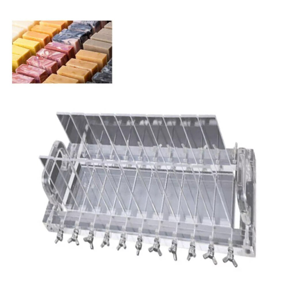 Handmade Soap Cutter Acrylic Cutting Machine Wire Slicer Soap Making Loaf Mold