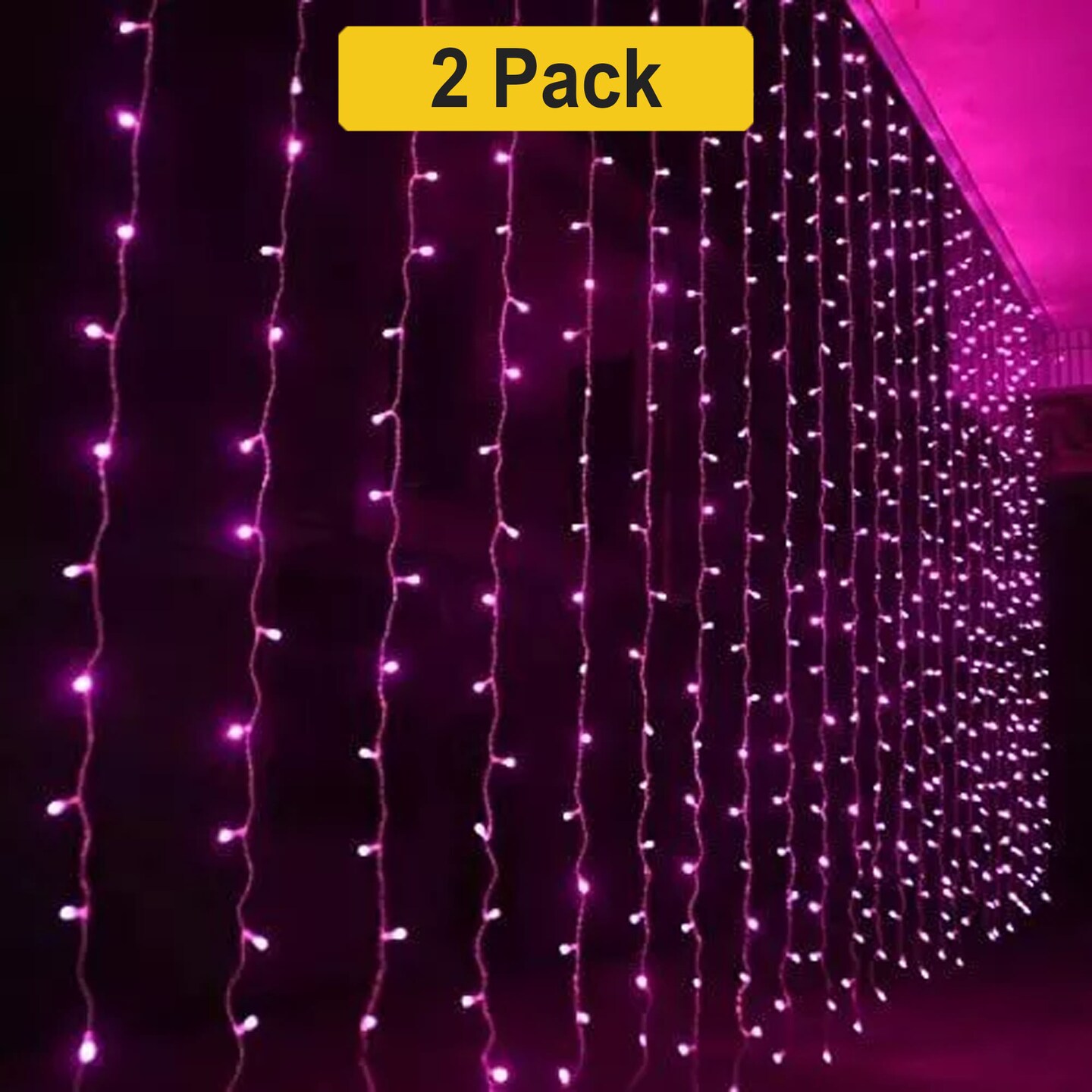 300 LED Christmas Curtain String Lights