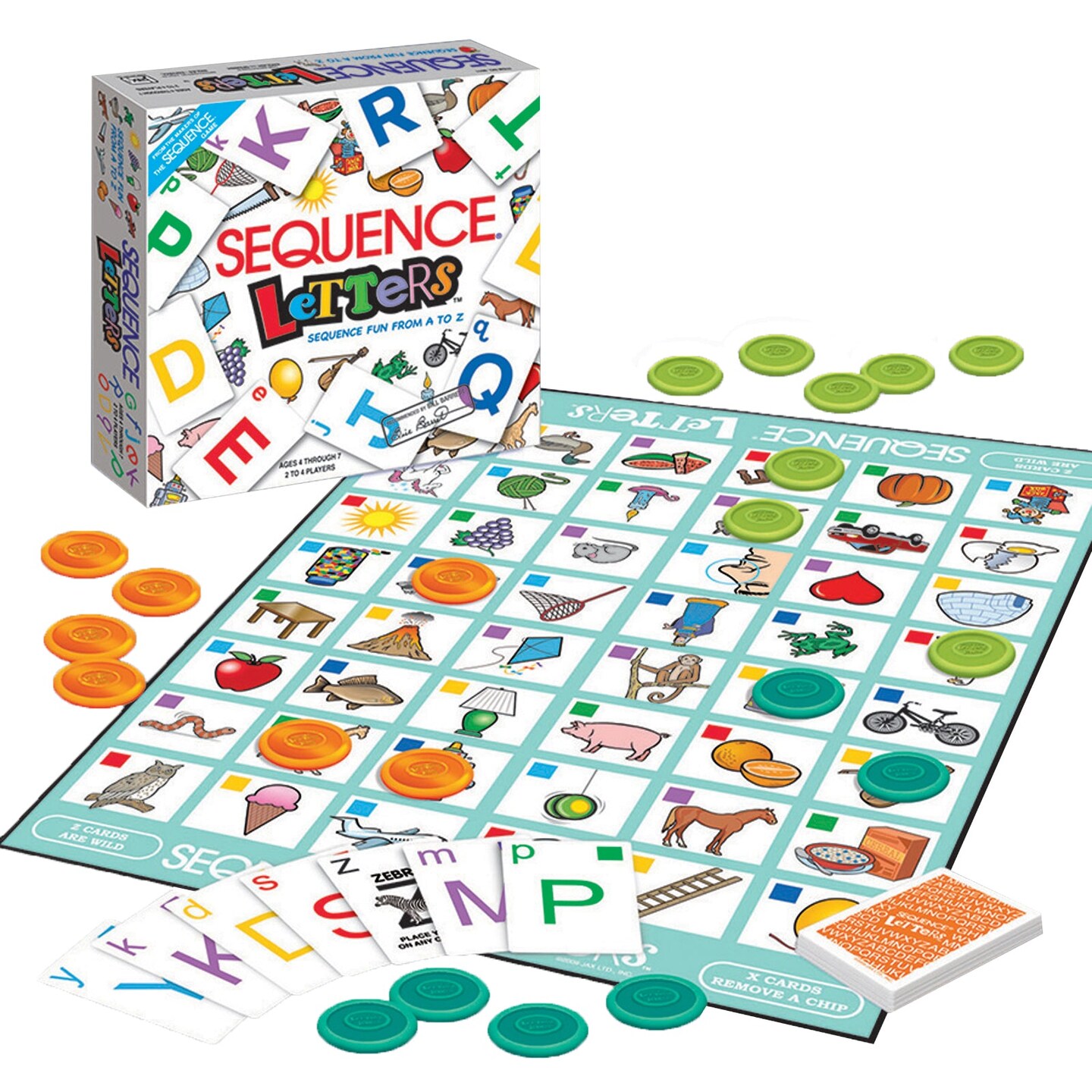 Sequence&#xAE; Letters Board Game for Kids