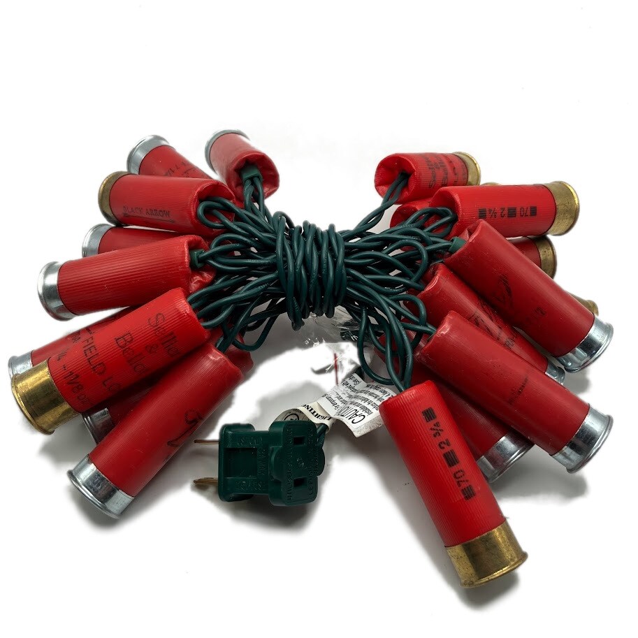 SHIKA①②ミニ ゴーシャ丸8ギャラ914コズ912エメラルド他計8 Shotgun Shell Christmas Lights 20ct 8ft, Multiple Color Options
