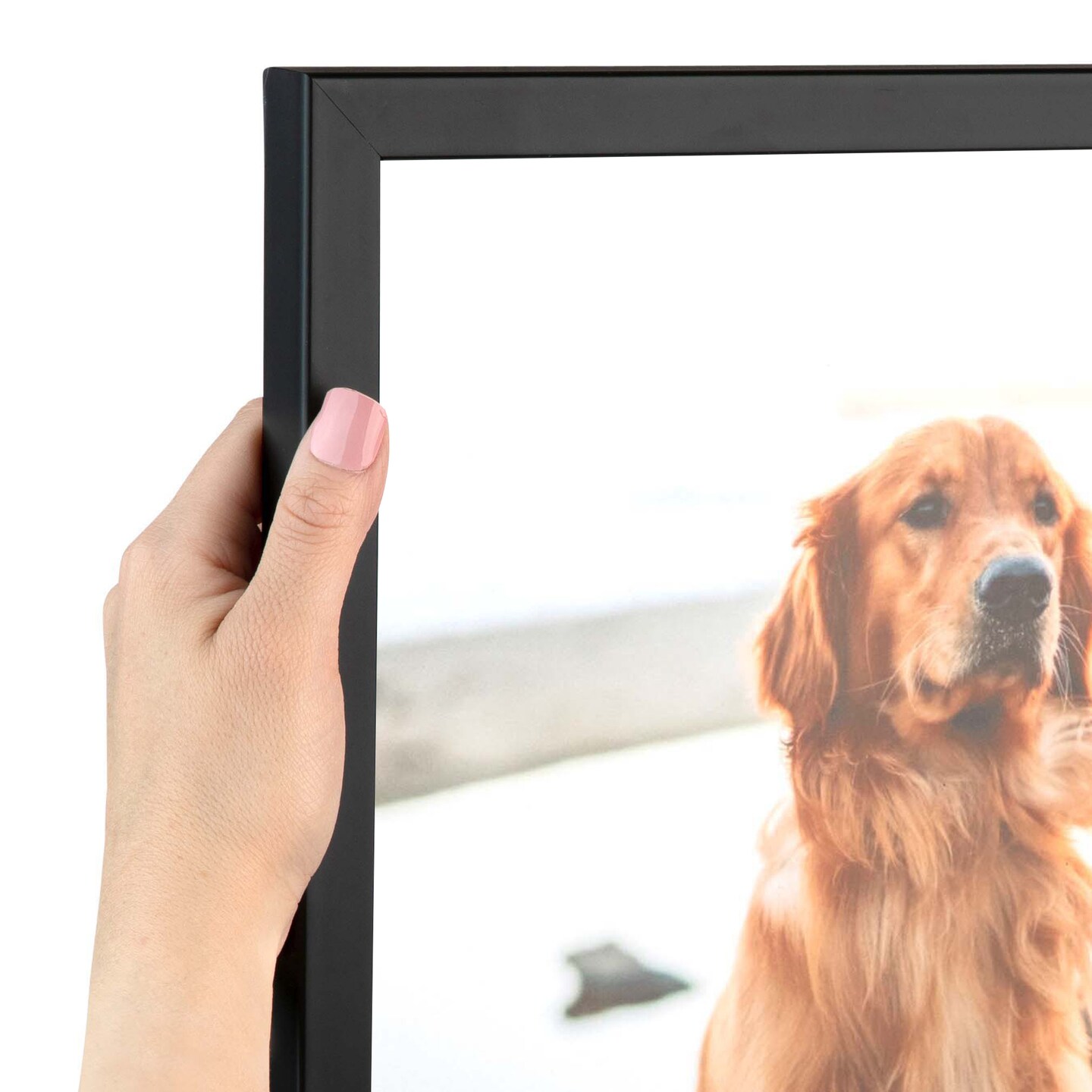 ArtToFrames 20x24 Inch Picture Frame, This 0.75 Inch Custom Wood Poster Frame is Available in Multiple Colors, Great for Your Art or Photos - Comes with Economy Acrylic and Corrugated Backing (A49OW)