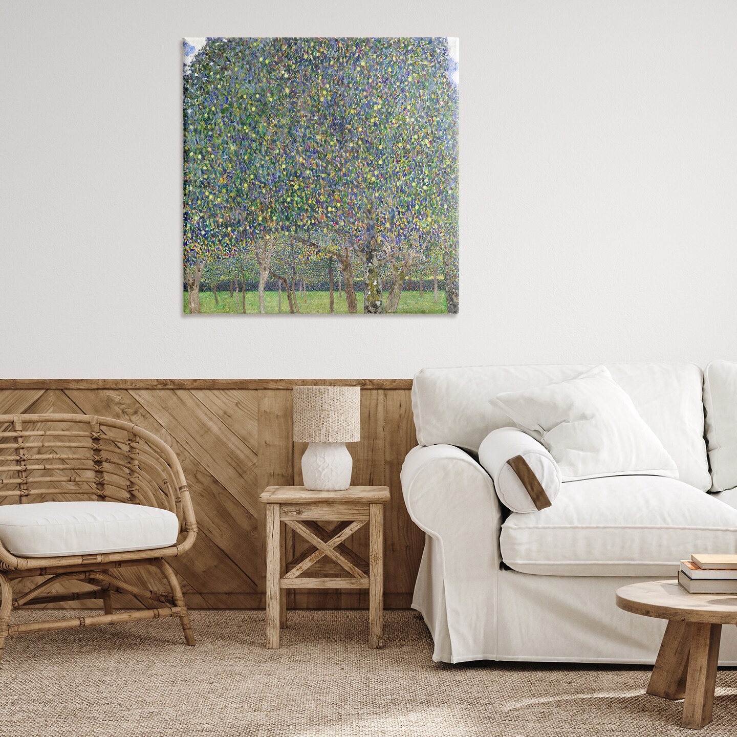 Stupell Industries Abstract Mosaic Trees Canvas Wall Art Design by Gustav Klimt