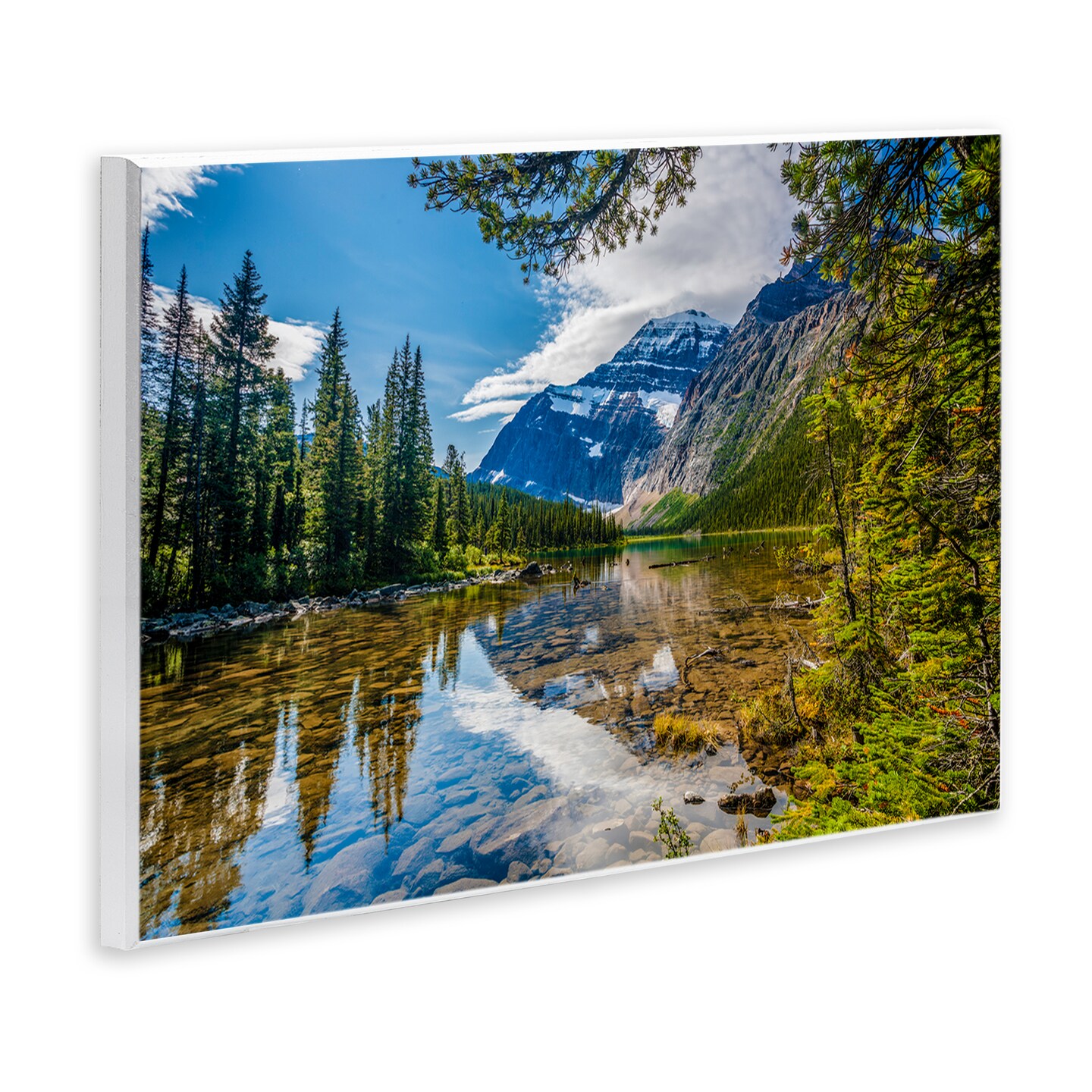 Stupell Industries Mountain Valley&#x27;s Stream Wall Plaque Art Design by Marty Hulsebos