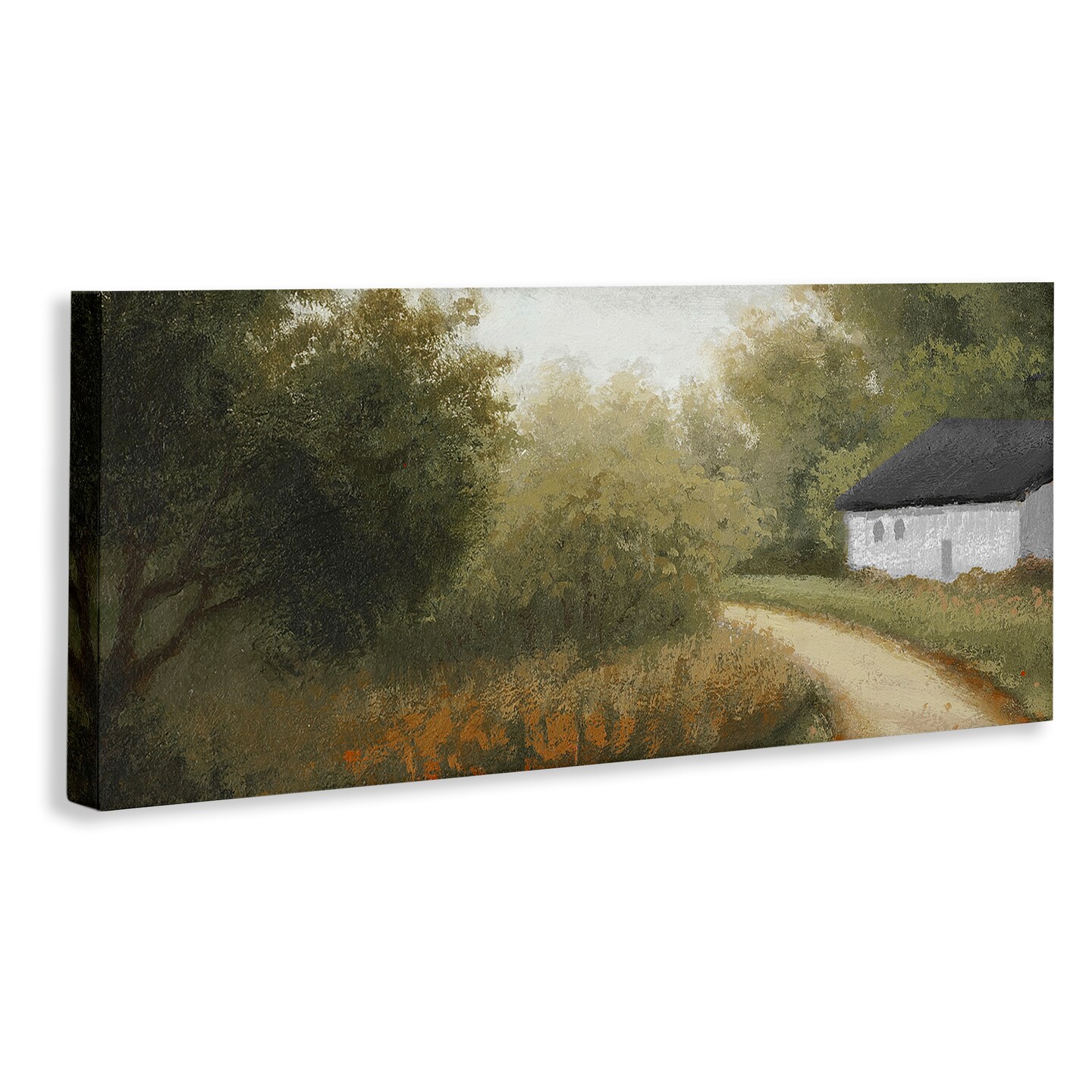 Stupell Industries Charming Country Road Canvas Wall Art Design by Michael Marcon