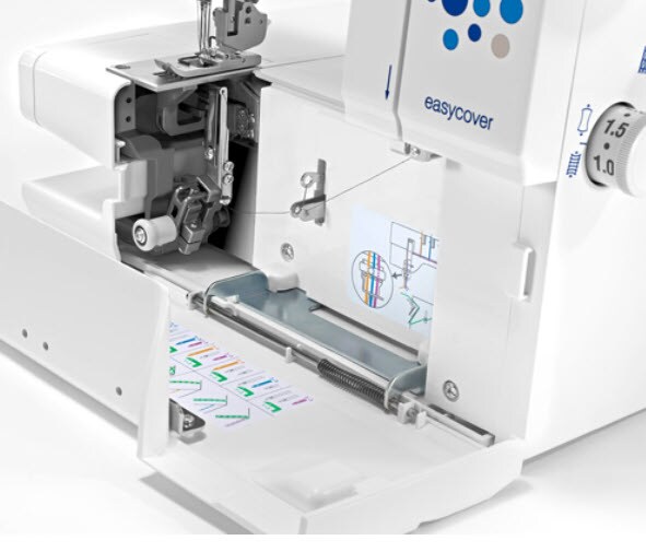 Elna Easycover Mechanical Coverlock Machine
