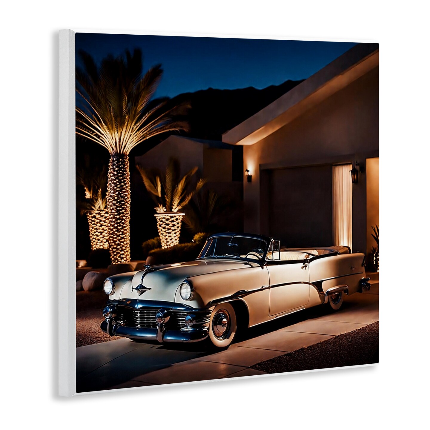 Stupell Industries Miami Wheels Classic Car Wall Plaque Art Design by Noah Bay
