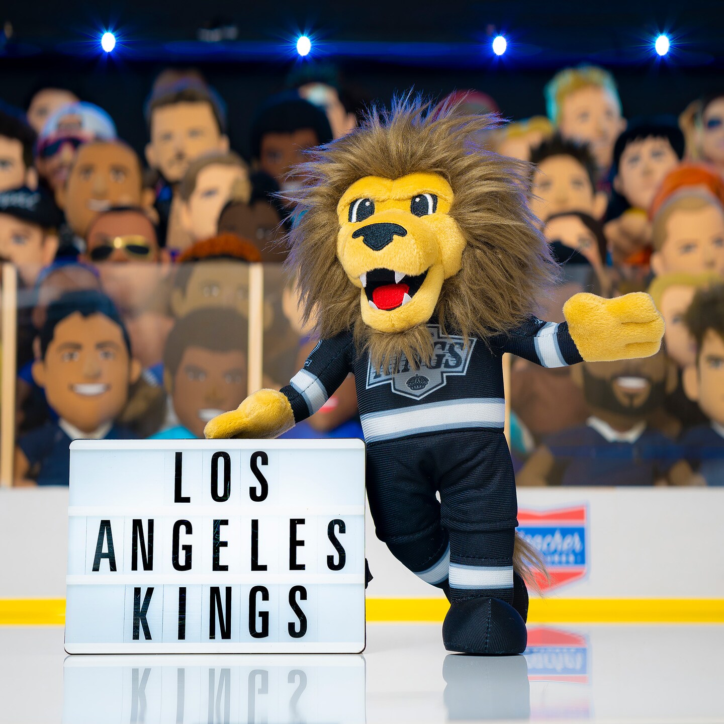 Bleacher Creatures Los Angeles Kings Bailey 10&#x22; Mascot Plush Figure