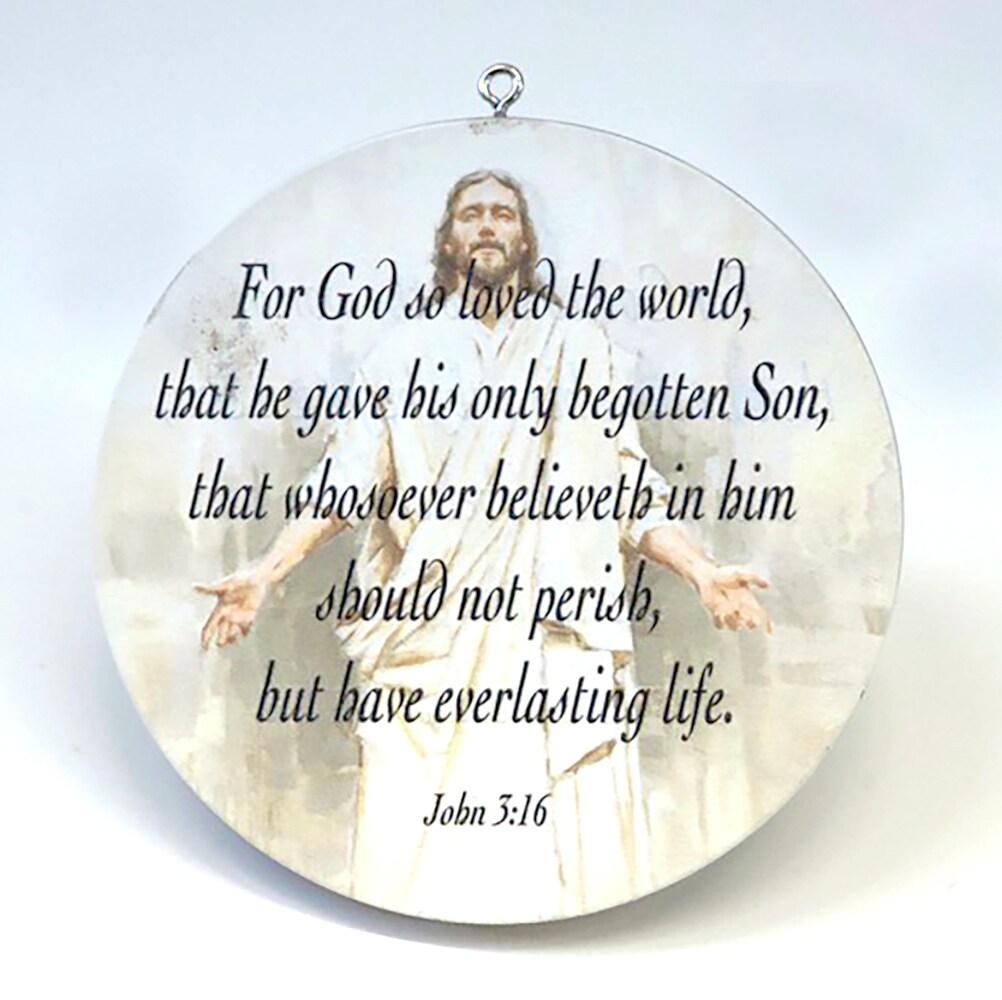 6 Pack Glass Christ Ornaments, Jesus Christ Nativity Ornaments, Religious Ornaments, Christmas Tree Ornaments, Baby Jesus - image9