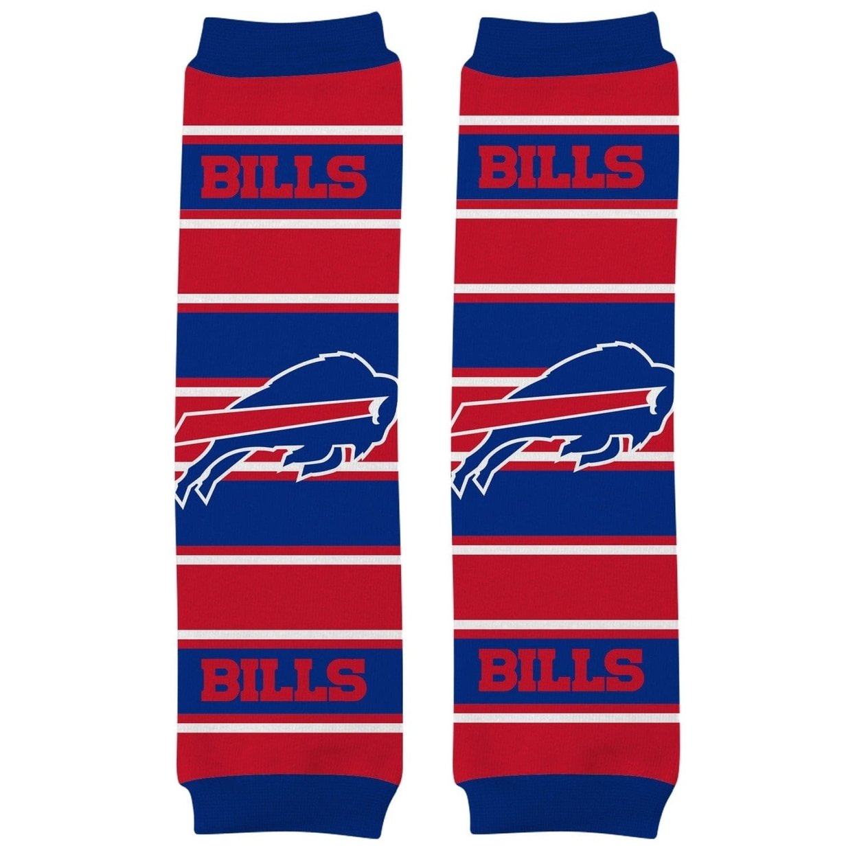Buffalo Bills Baby Leg Warmers Unisex Cotton Spandex Nfl Infant Toddler 9-35 Lbs