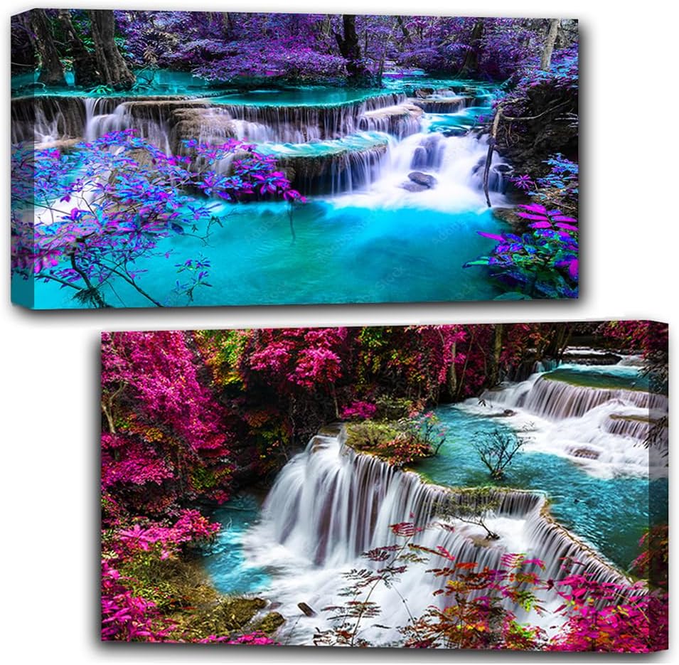 2 Pack Diamond Painting Kits For Adults,5D DIY Mushroom Forest Full Drill Round | Australia