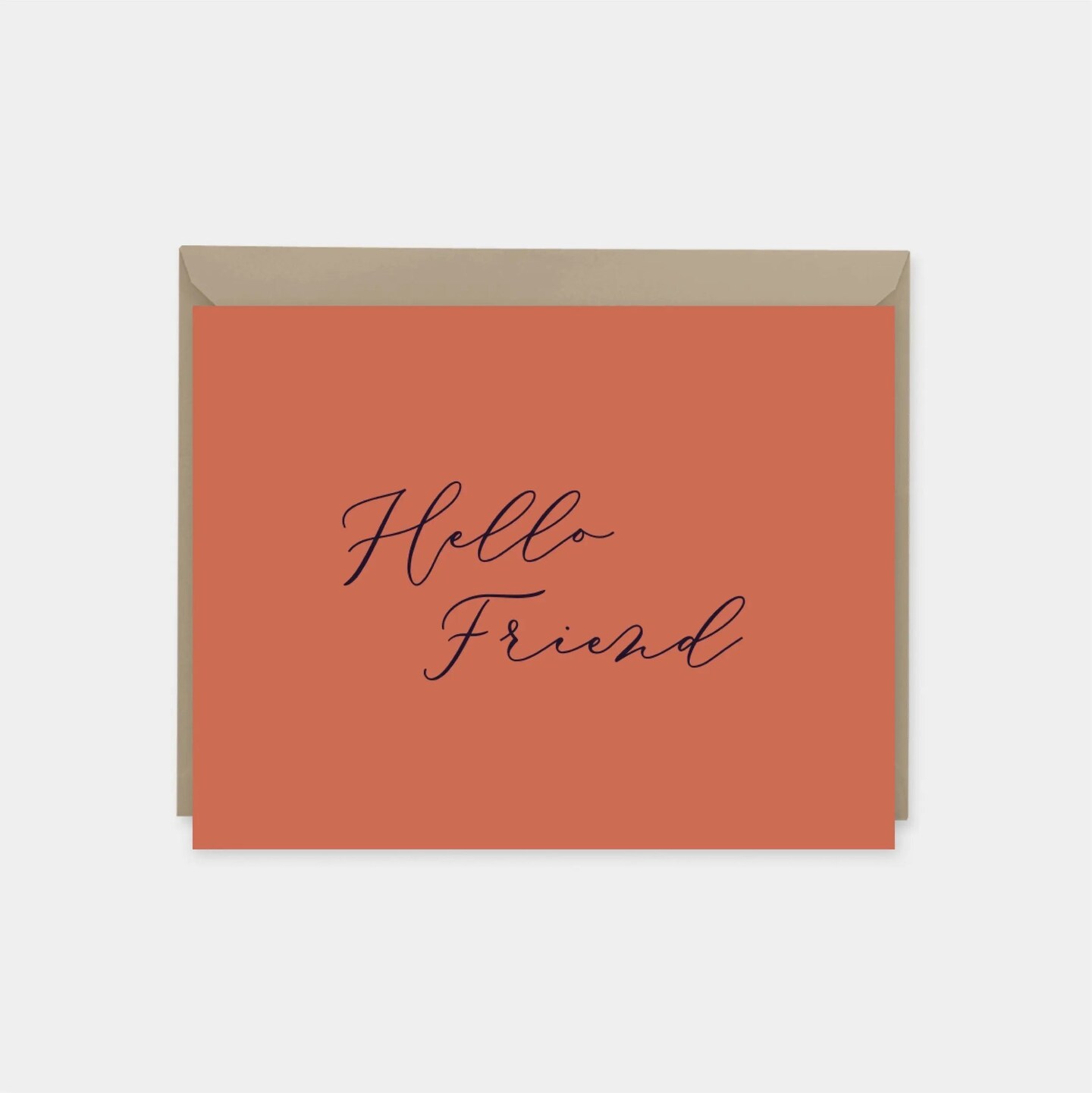 Hello Friend Card Set,  Friendship Card