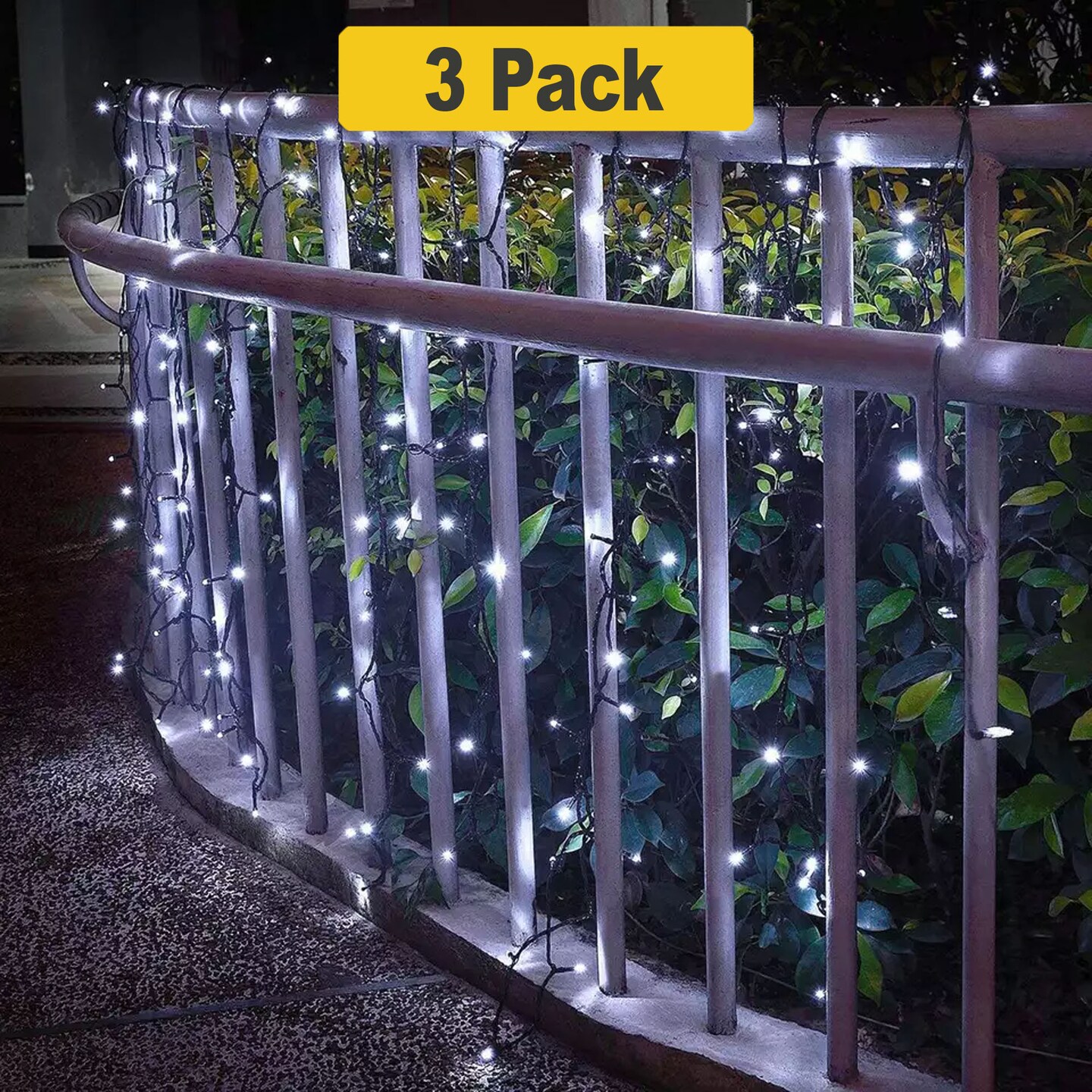 Eco-Friendly 100 LED Green Wire Solar String Lights for Outdoor Spaces