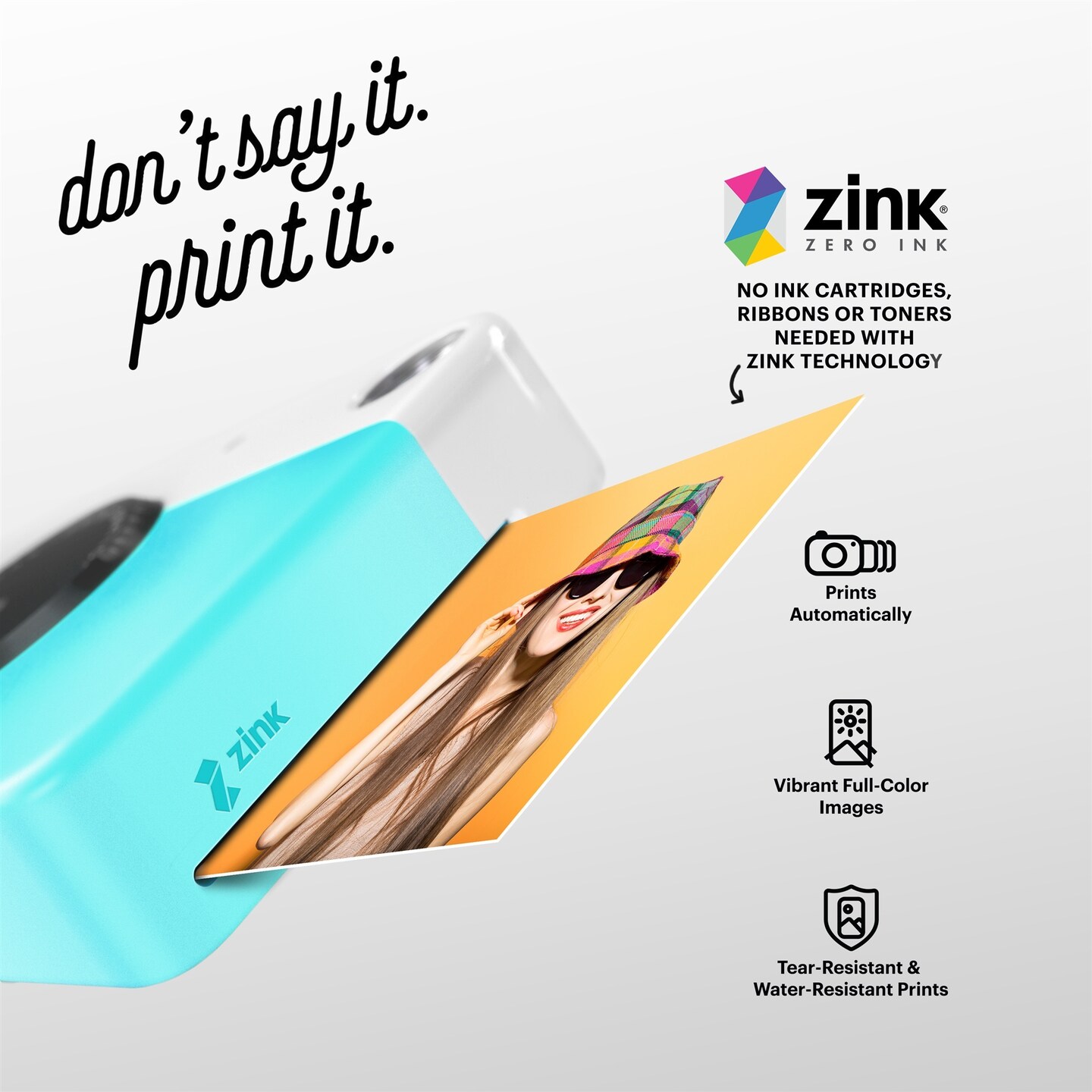 Kodak Printomatic 5MP Instant Print Camera &#x26; Zink Photo Paper (75 Sheets) Bundle