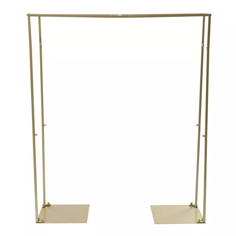 For Wedding Brithday Party Decor 1.2m Metal Flower Stand Gold Metal Wedding Arch
