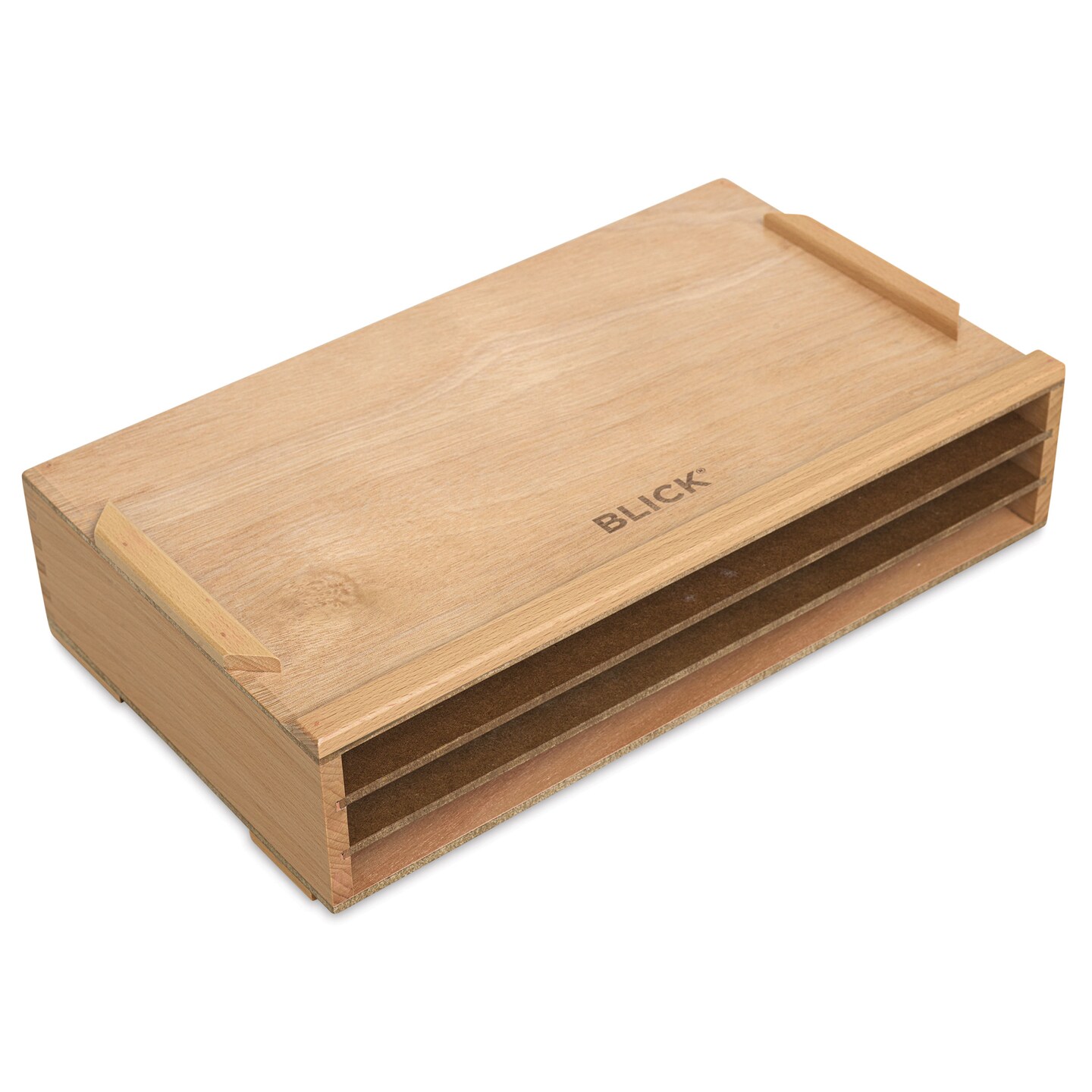 Blick - Wooden Flat File Organizer