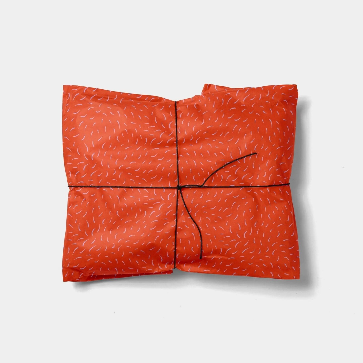 Red Brushstroke Gift Wrap