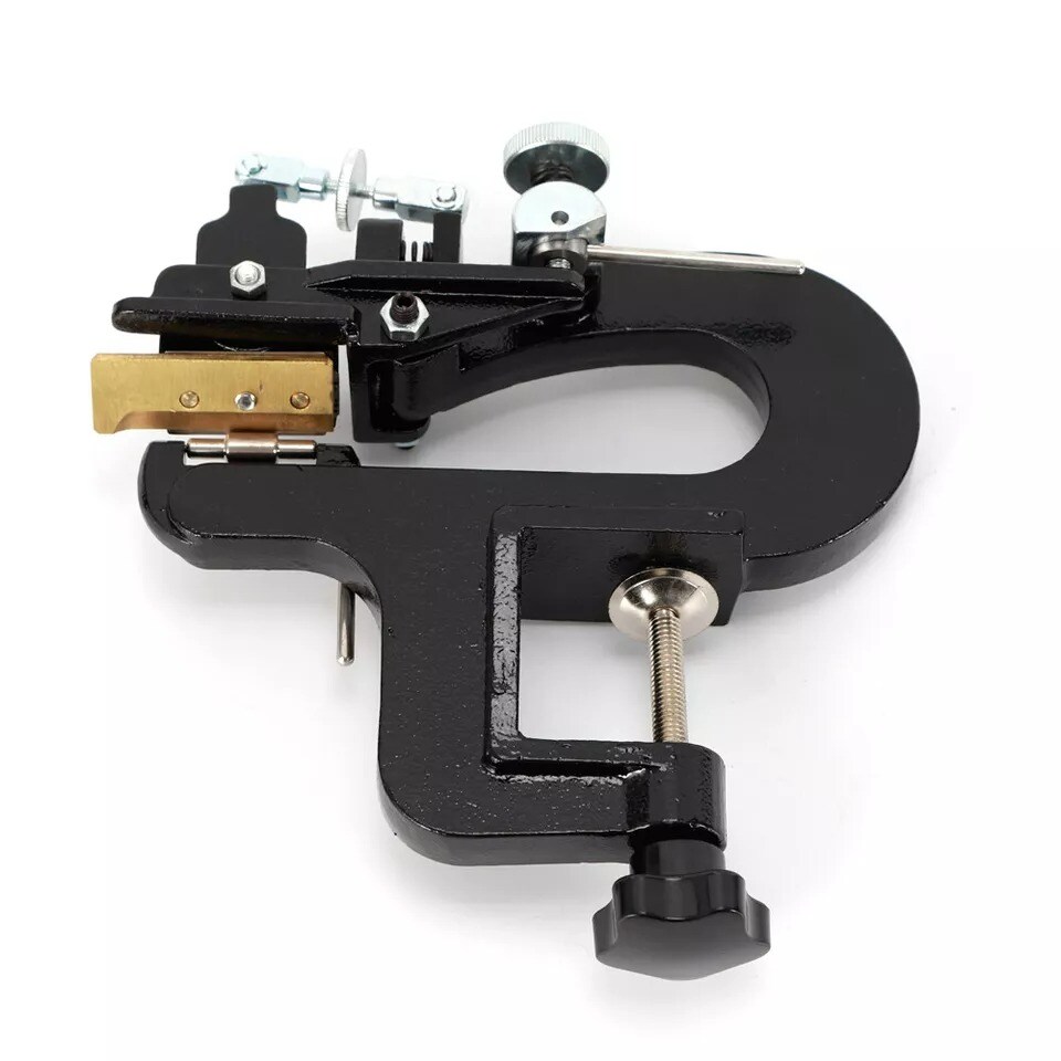 Leather Craft Edge Skiving Machine Leather Splitter Skiver Paring Peel Tool DIY