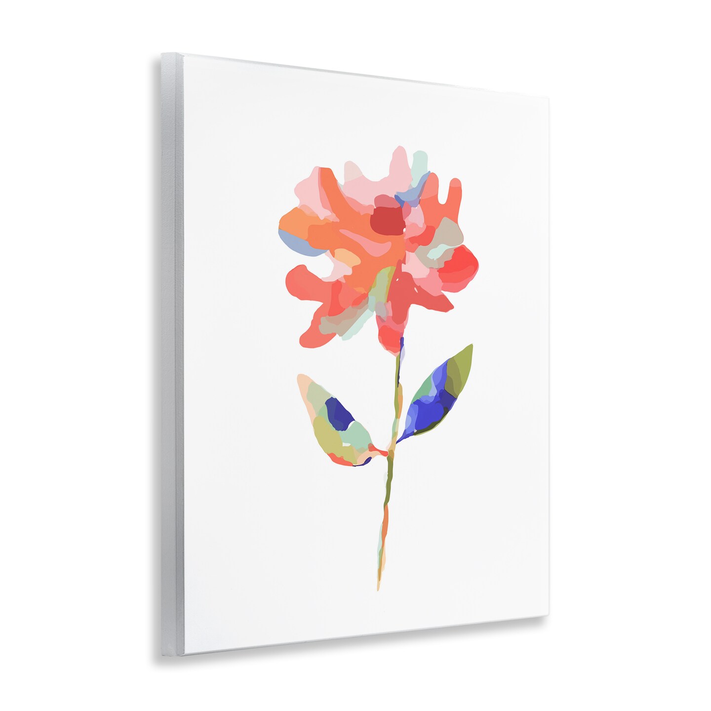 Stupell Industries Mosaic Flower Blossom Wall Plaque Art Design by Lisa Nohren