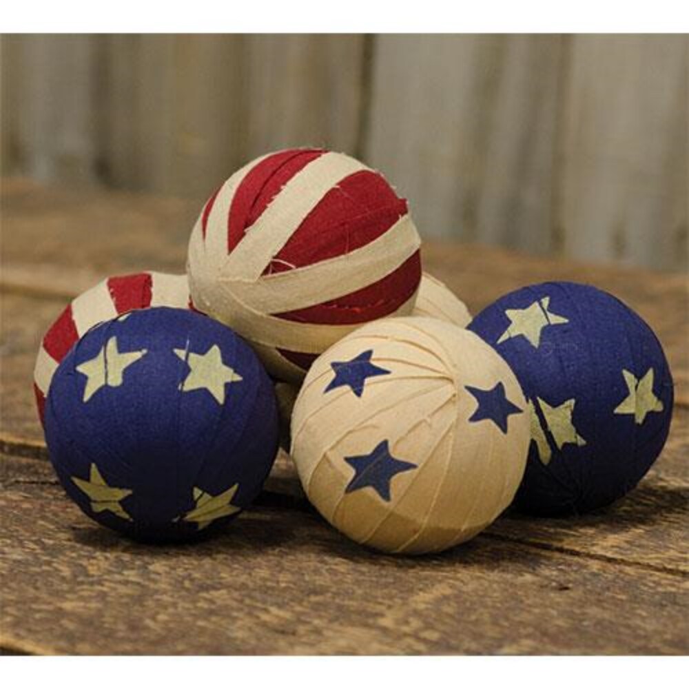 6-Set, Americana Rag Balls