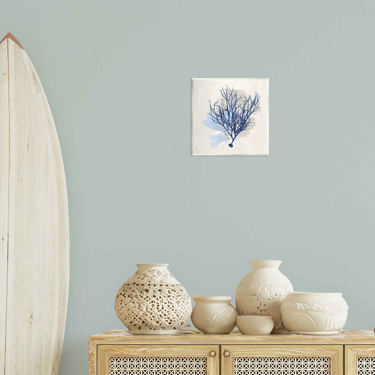 Stupell Industries Modern Coral Branch Wall Plaque Art Design by Susan Arnot