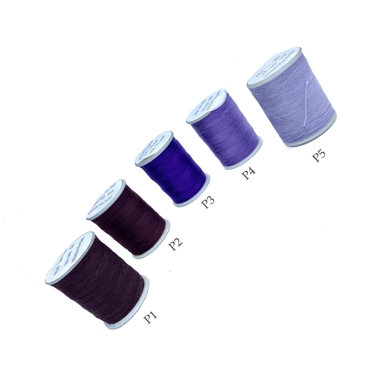 200 Yards Purple Thread Polyester Small Spool Ideal for Stitching and Repairs