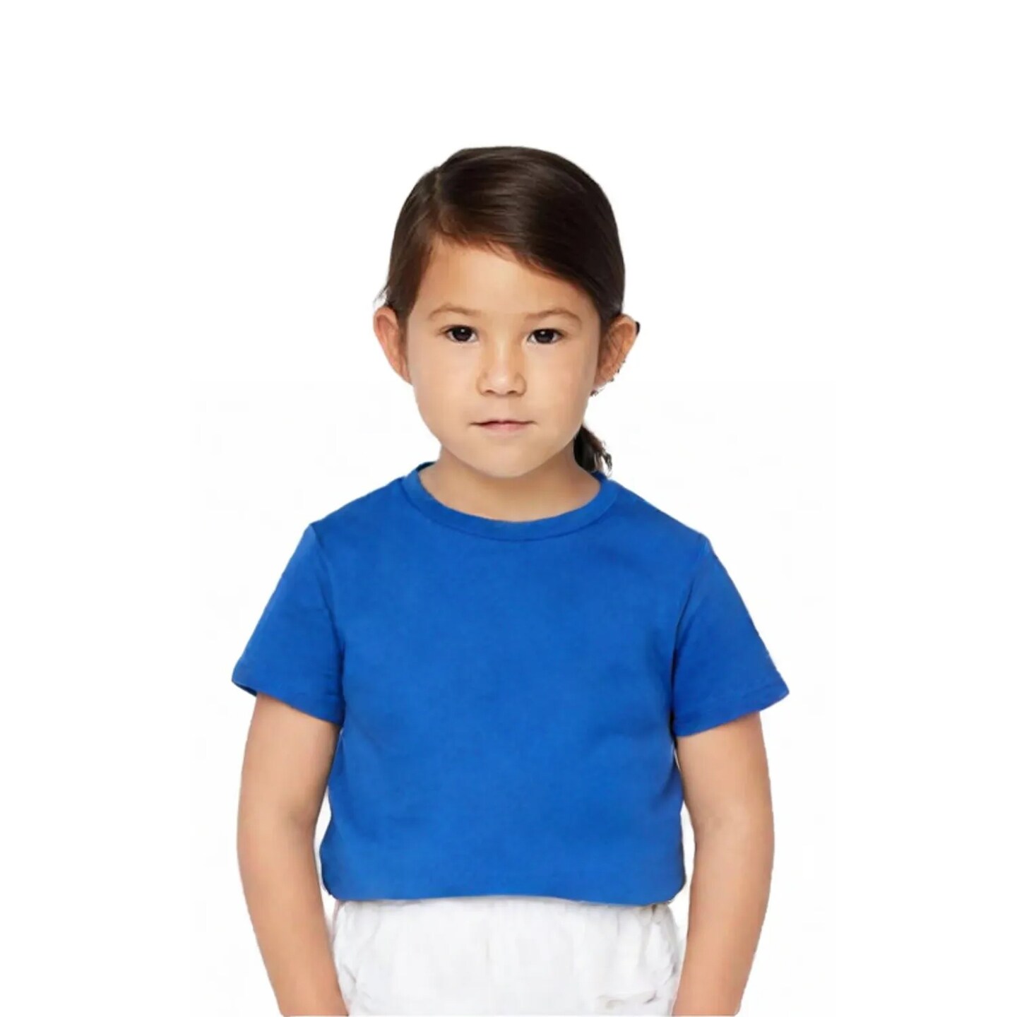 BELLA+CANVAS Toddler Short Sleeve Jersey Tee Soft Cotton Crew Neck Kids T-Shirt Everyday Wear