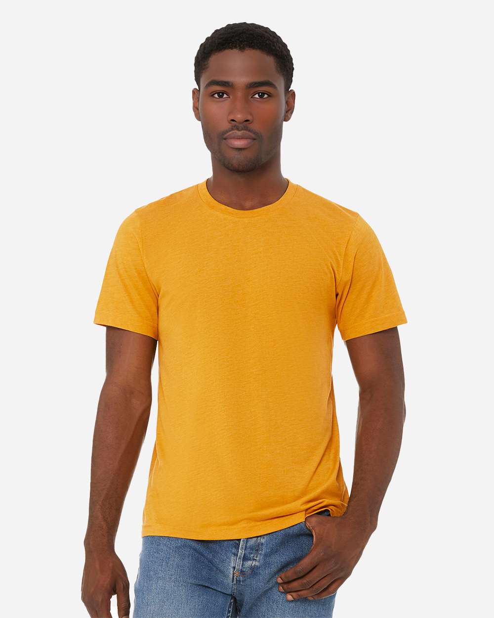 BELLA + CANVAS Unisex Airlume Triblend Short Sleeve Retail Tee – Ultra-Soft Sustainable Staple for Custom Branding