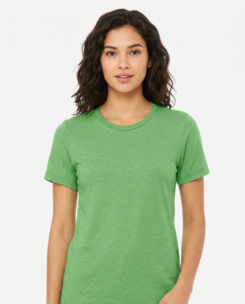 BELLA+CANVAS Soft Triblend Cotton Crew Neck Tee Ultra Soft Modern Fit Unisex Casual Wear Lightweight T-Shirt