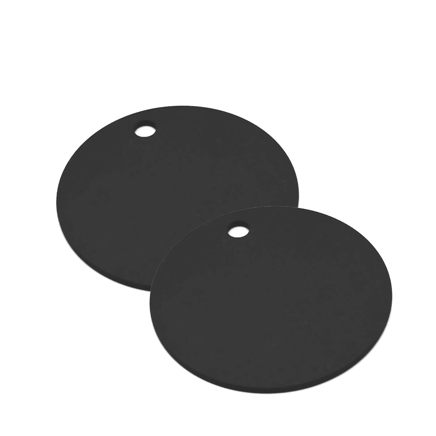 8&#x22; Round Pizza Board Paper Composite Slate