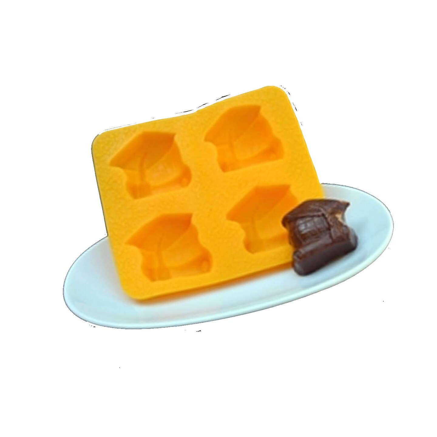 Graduation Globe Flexible Chocolate Mold for Unique Graduation Treats