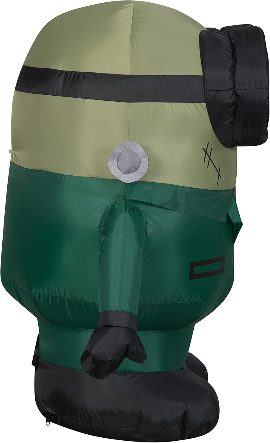 3&#x27; Gemmy Airblown Inflatable Halloween Minions Bob as Frankenstein Monster Yard Decoration 222495