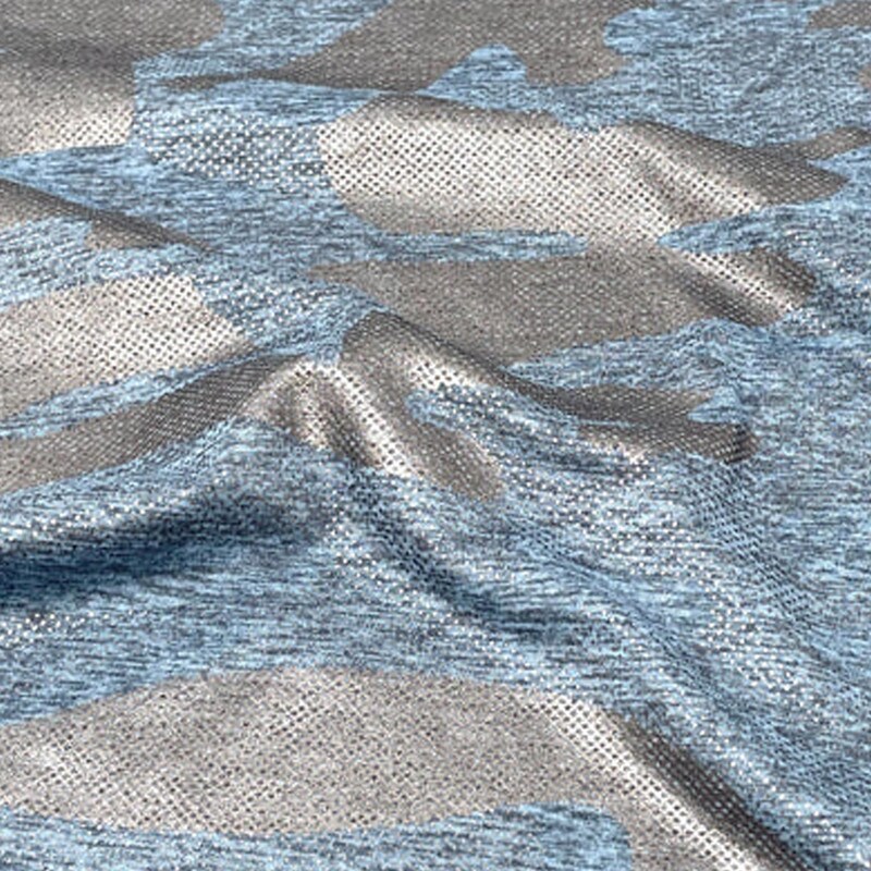 GI Jane Foil Printed EcoDelish Spandex Fabric 41% Cationic Polyester 41% Recycled Polyester 18% Spandex