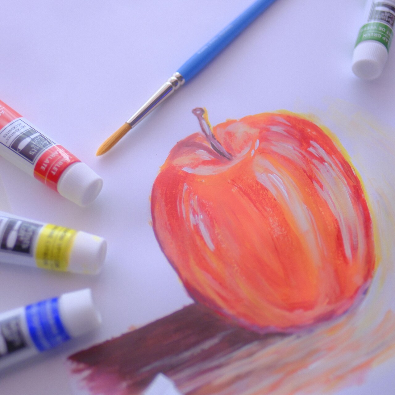 Art in August | Beginner Still Life Painting in Acrylics