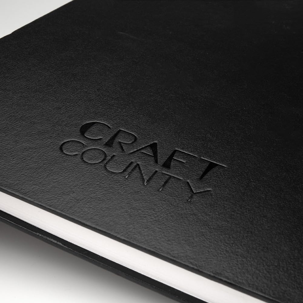 9x12” Hardbound Dry Media Sketchbook – 80 Sheets, 75lb/110gsm Paper