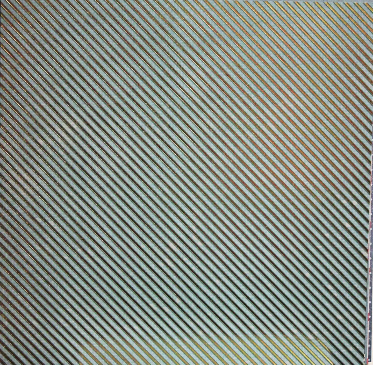Craft Smith Orchid Hill Gold Foil Diagonal 12 x 12 Lt. Specialty Cardstock Paper