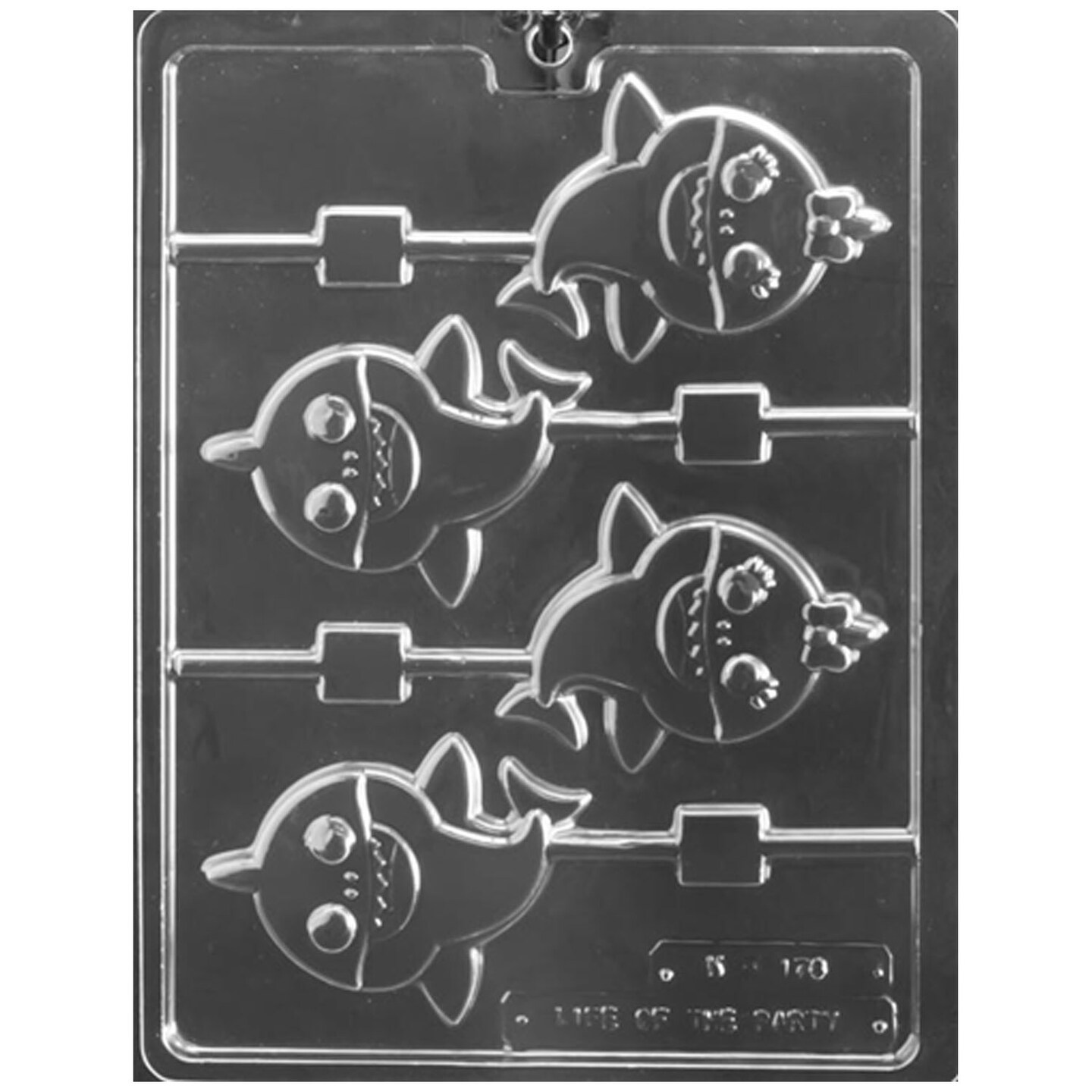 Baby Sharks Lolly Chocolate Mold Fun and Easy Mold for Themed Treats